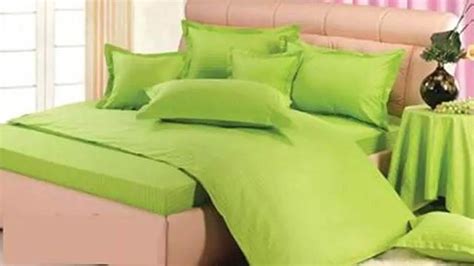 綠色床單